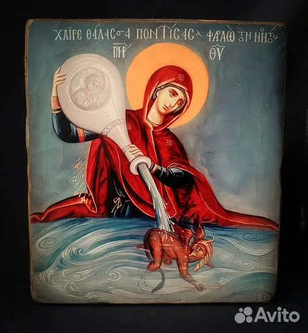 На память: Икона Богородицы "Отгоняющая злые помыслы"
