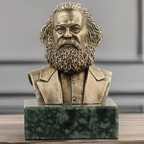 Подарочный бронзовый бюст «Карл Маркс»