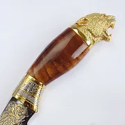 В подарок: Кованый нож «Пантера» №1 — фотография 2