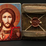 На память: Венчальная пара. Казанская Богоматерь и Спас Вседе — фотография 2