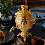 Расписной самовар. Златоуст — оригинальный подарок — фотография 1