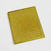 Подарочная карманная икона Святой Ольги. Златоуст — фотография 3