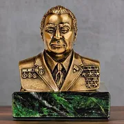 Бронзовый бюст «Брежнев» в подарок — фотография 1