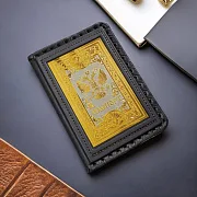Подарочная кожаная обложка на паспорт №5 — фотография 1