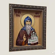 Икона резная Святой Олег Брянский — красивый подарок — фотография 2