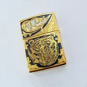 Зажигалка Zippo оригинал "Медведь" № 3 — оригинальный подарок — фотография 2