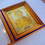 Икона Матроны /в киоте/. Златоуст — необычный подарок — фотография 7