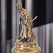 Подарочная композиция «Линейный казак» из бронзы — фотография 1