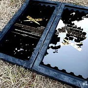Нарды под стеклом «Брат» в подарок — фотография 2