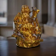 Позолоченный колокольчик «Дикие звери» — оригинальный подарок — фотография 1