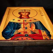 На память: Икона Св. Екатерины авторская — фотография 4