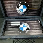 Нарды под стеклом «BMW» — красивый подарок — фотография 6