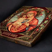 Икона Божией матери "Жировицкая " — оригинальный подарок — фотография 3