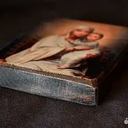 Икона Божией матери "Кипрская" Дорожная — необычный подарок — фотография 2